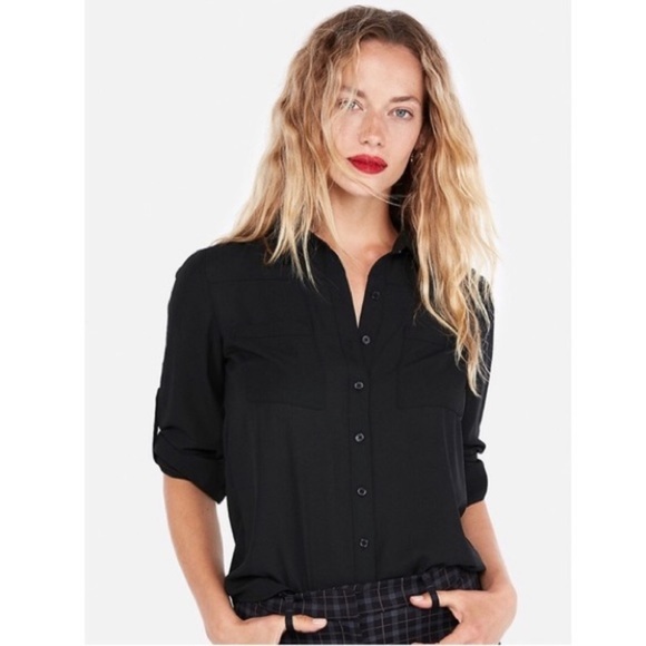 Express Tops - Express Portofino Button down shirt